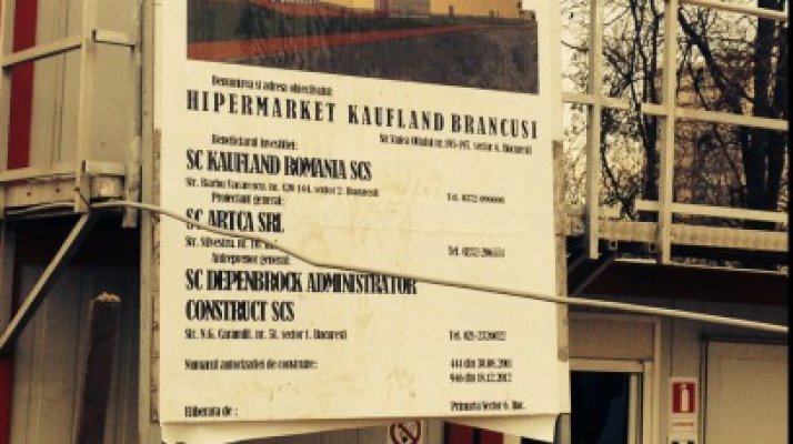 Kaufland deschide un nou hypermarket în Bucureşti, în acelaşi cartier cu un alt Kaufland